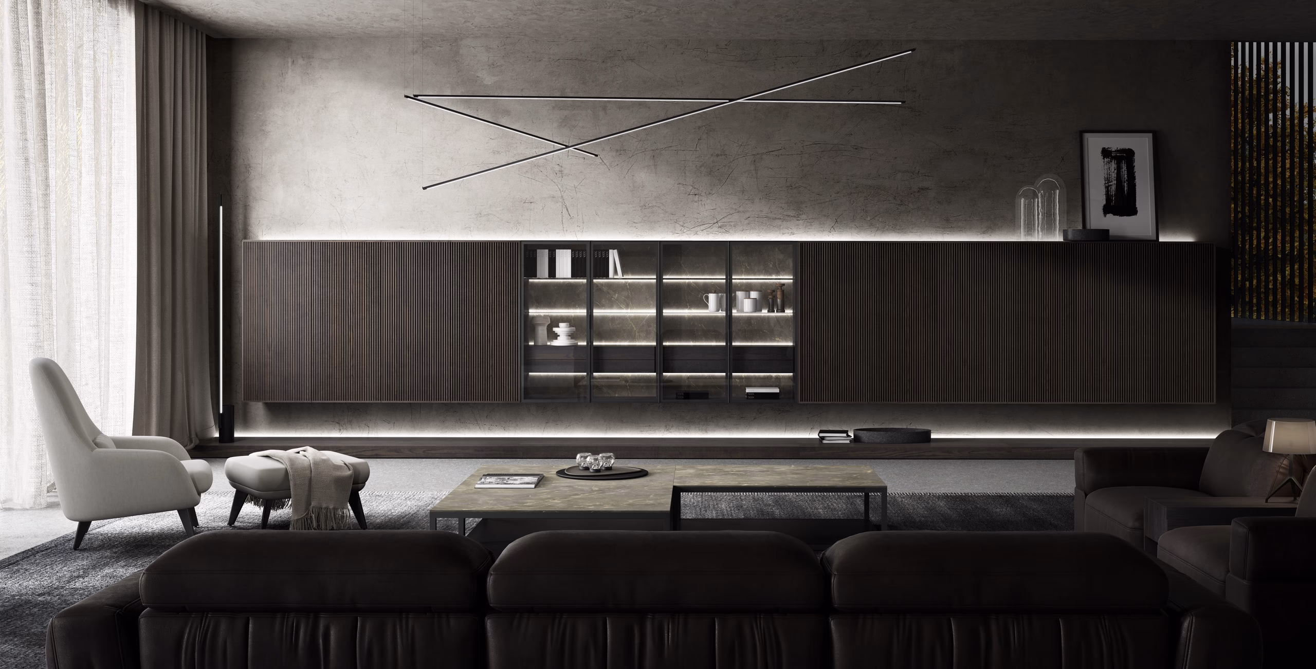 Brande Curve Roble Nic Dining Area